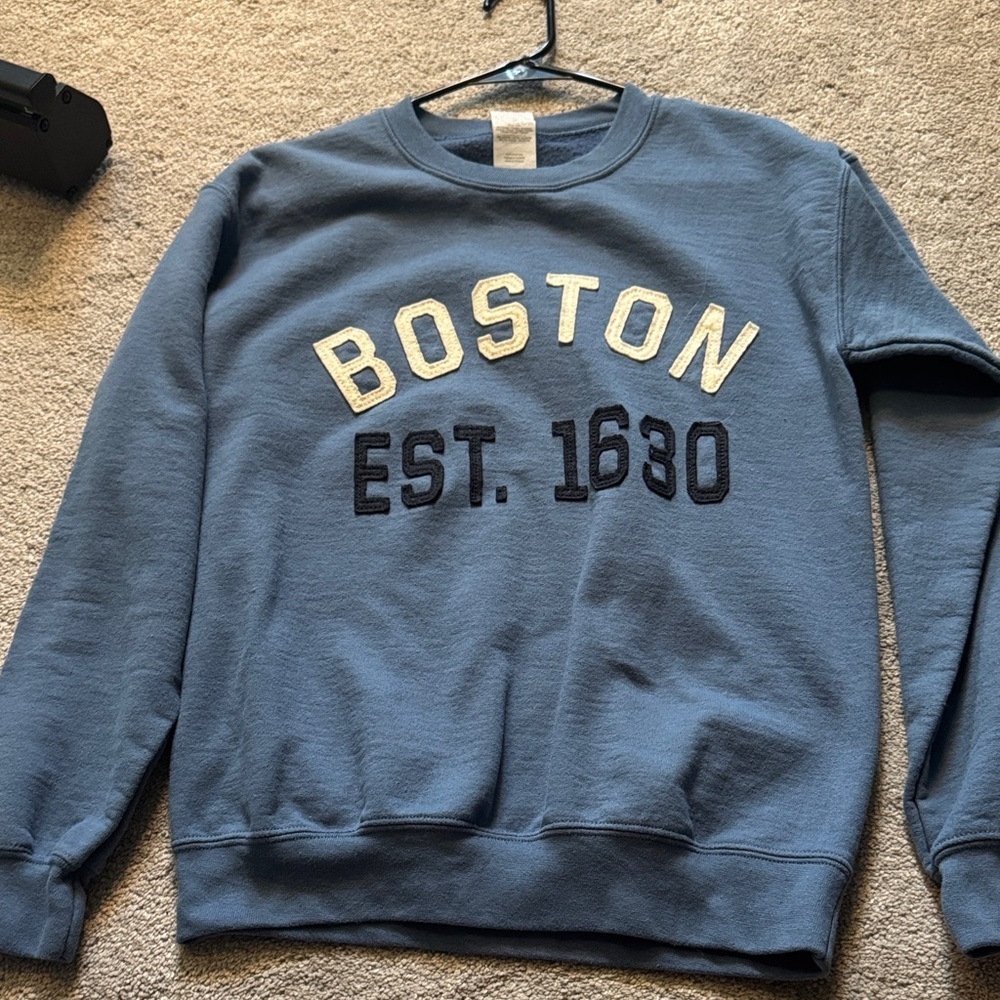 Boston EST. 1630 Blue Sweater